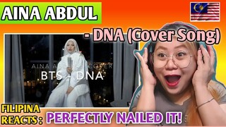AINA ABDUL - DNA (Cover Song) || FILIPINA REACTS