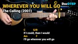 Wherever You Will Go - The Calling (2001) Easy Guitar Chords Tutorial with Lyrics Part 1 SHORTS REEL