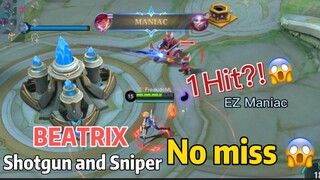 Beatrix EZ Maniac | Super OP Damage | Intense Classic Match | Highlights