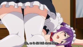 Yuzuki Wearing Cute Maid Outfit | TenPuru Episode 11