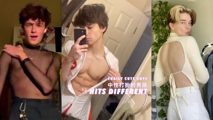 中性打扮的男孩 ✨ Hits different ✨