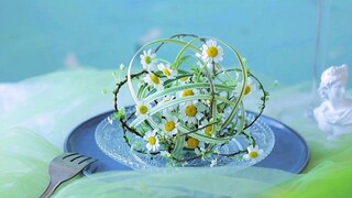 春兰叶餐盘花     “容颜会老去，四季不会停。那些散碎在笔尖的光阴，寂静欢喜。”