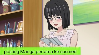 #KompetisiKreasiUnggahan3 , ketika posting karya Manga pertamanya ke sosmed