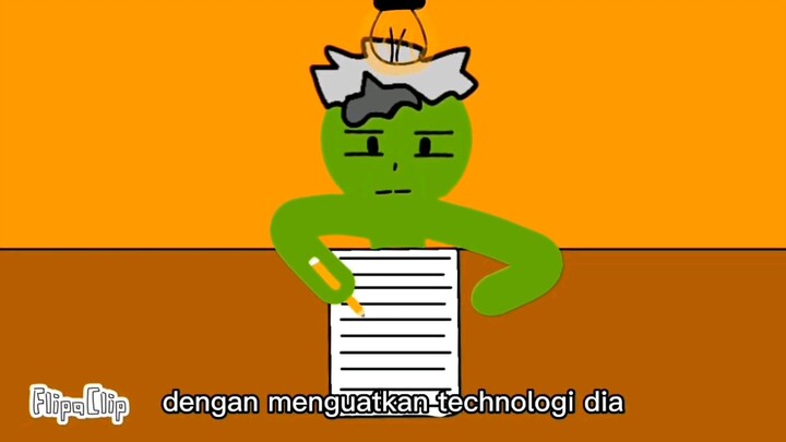 jahat adalah tidak baik - animasi stickman