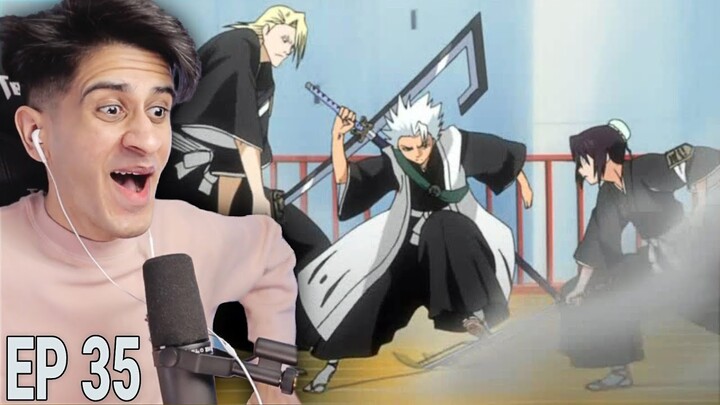 Hitsugaya Saves Hinamori! BLEACH Episode 35 REACTION