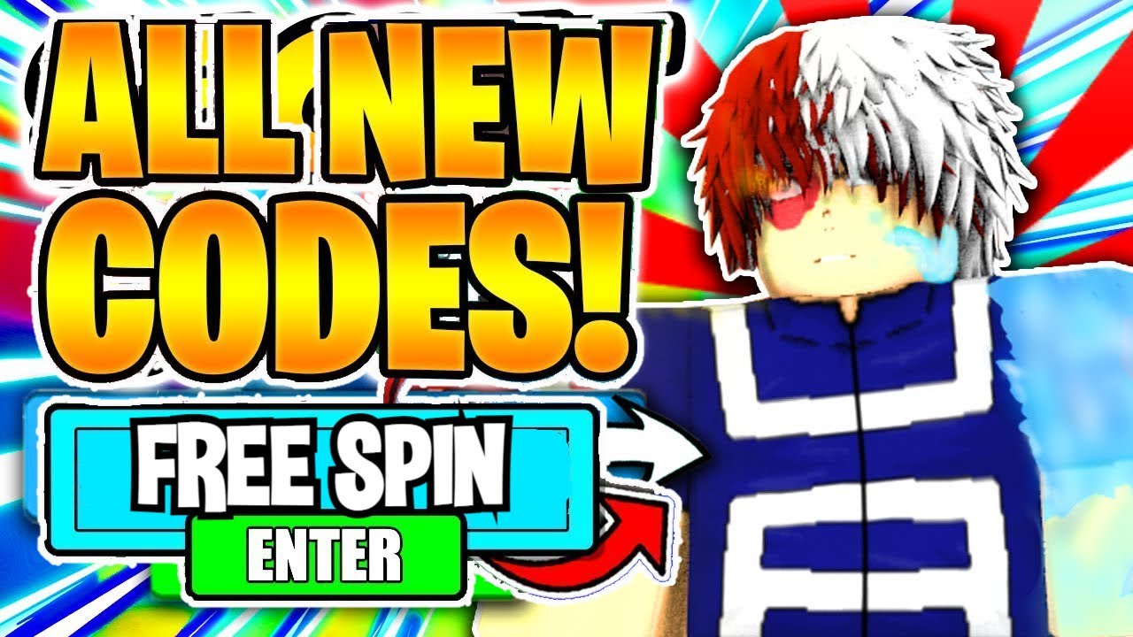 My Hero Mania codes in Roblox: Free spins (November 2022)