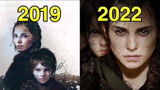 A Plague Tale Game Evolution [2019-2022]