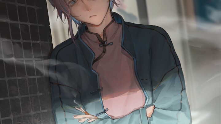 【procreate】The toilet attendant was stuffed with a tip