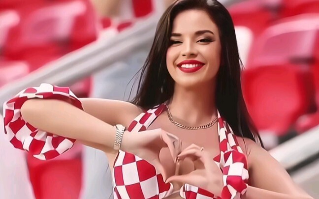 Croatia’s Most Beautiful Fan