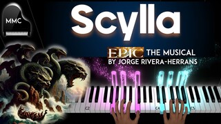 Scylla - EPIC THE MUSICAL (The Thunder Saga) by Jorge Rivera-Herrans   piano cover + sheet music