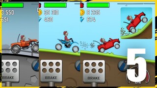 Hill Climbing Racing Gameplay Walkthrough Part 5 | Extreme Stunts & Challenge | Android iOS Emulator