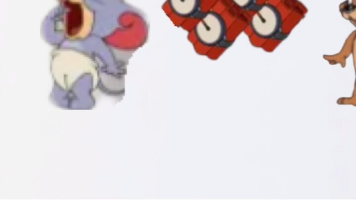 Cat and mouse walnut shake