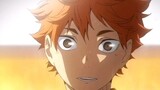 When they're shock why hinata is smiling