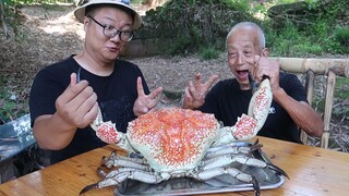 [Makanan]| Sup Emas Bawang Kepiting Raja , Enak!