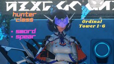 Phantasy Star Online 2 NGS: Class Hunter Sword & Spear - Ordinal Tower Rank 1-6