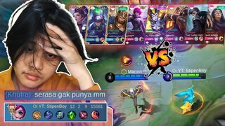 2 vs 8!! Nana + Khufra VS Everybody!! Solo Rank Mobile Legends