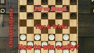 Checkers/Dama - PH vs Brazil (Online Game)
