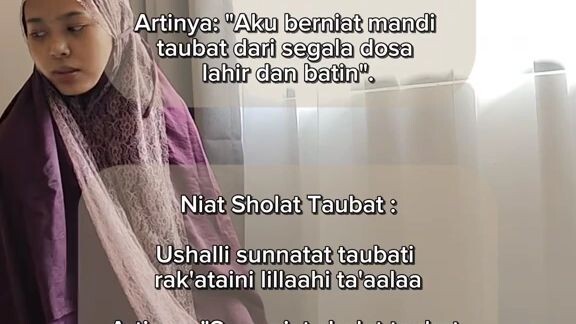 doa jika ingin bertaubat