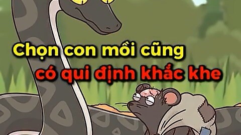 Chọn con mồi củng có quy định