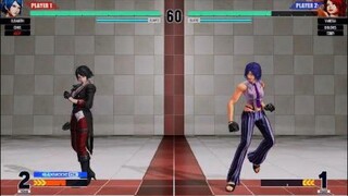 KOF15　拳皇vs拳皇　鬼のアッパーコンボ　別格のヴァネッサ