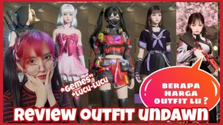 REVIEW HARGA OUTFIT DI UNDAWN GARENA INDONESIA