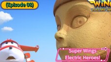 Super Wings Electric Heroes (Episode 08) The Sphinx Awakens