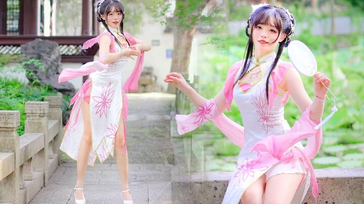 ❀Pink and tender cheongsam~Love of flowers