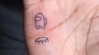 Is it trendy to keep pets in your hand? A tattoo artist personally creates miniature tattoos for eve
