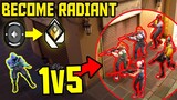 These 1v5 VALORANT Plays Will Make You RADIANT...