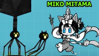 The Battle Cats - KO THỂ TIN ĐƯỢC SỞ HỮU UBER GIỚI HẠN MIKO MITAMA MẠNH NHẤT TOP GAME THÀNH EJ