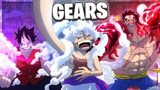 Luffy Gear 5 Vs Gear 4 Vs Gear 3 Vs Gear 2 ⚙️