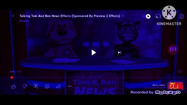 Talking Tom and Ben News Fight in Chorded