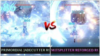 AYAKA PJC R1 VS MITSPLITTER R1 | GENSHIN IMPACT