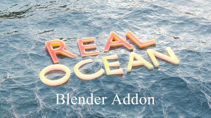 RealOcean - Procedural, Physics Blender Addon