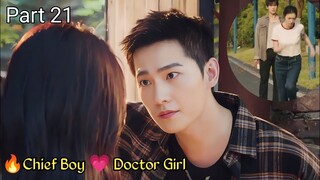 Handsome Officer🔥Falls in Love with Doctor Girl Part 21 || Yang Yang Chinese drama explain in Hindi