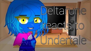 Deltarune reacts to Undertale meme