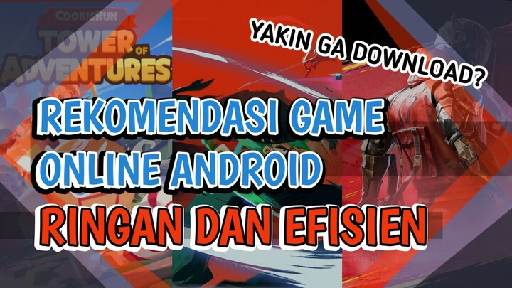 GAME ANDROID ONLINE RINGAN UNTUK KALIAN SEMUA - RekoGame Android Online Terbaik, Ringan, Efisien -RG