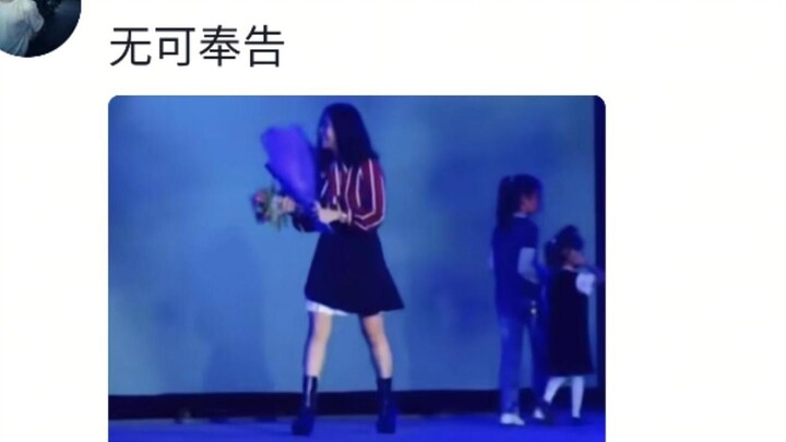 I thought the little girl was delivering flowers, but turns out she was delivering intelligence.