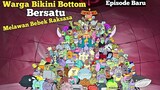 Warga Bikini Bottom Berkumpul Melawan Bebek Raksasa Plankton  ! Cerita Kartun SpongeBob