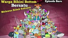 Warga Bikini Bottom Berkumpul Melawan Bebek Raksasa Plankton ! Cerita Kartun SpongeBob