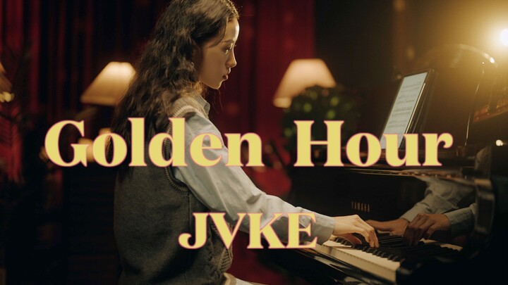 Seperti lagu mimpi, bilah pertama dapat menyentuh hati Anda Versi piano JVKE "Golden Hour".
