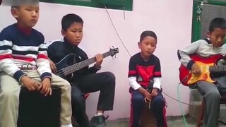 I have never seen such a Buddhist band before