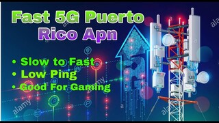 Fast 5G Puerto Rico Apn - Improves your internet speed Data  & Wifi Support