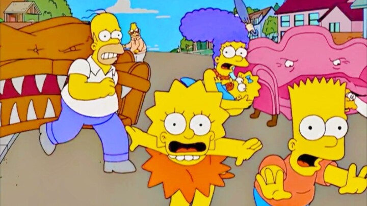 Sofa "The Simpsons" hóa hồn và đến tìm cái chết
