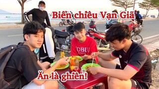 Biển chiều Vạn Giã và những món ăn vặt bình đân ‘ăn là ghiền’ | Vạn Ninh Khánh Hoà