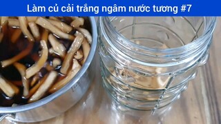 Làm củ cải trắng ngâm nước tương p7