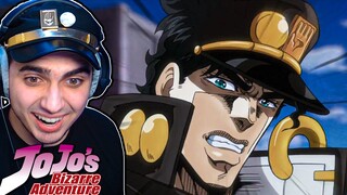 INSANE STAND FIGHT! JoJo's Bizarre Adventure Part 3 Ep 5 REACTION