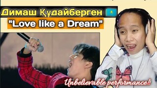 DIMASH KUDAIBERGEN - LOVE LIKE A DREAM ( SLAVIC BAZAAR) || REACTION