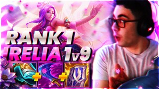 RANK 1 Climb...IRELIA 1V9 & SOLO CARRIES! EACH AUTO MELTS HEALTH BARS! | League of Legends