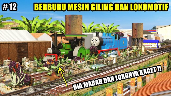 BERBURU MESIN GILING DAN LOKOMOTIF - HUNTING KERETA PART-12